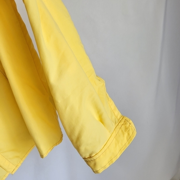 Royal robbins women’s long sleeve expedition button down top yellow L large - Picture 6 of 8